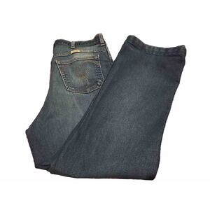 Vintage Sheplers Mens Bootcut Denim Jeans USA Western Rodeo Cowboy